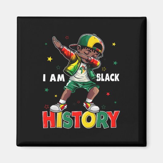 Mann, es ist der Schwarze Geschichtsmonat, afrikan Magnet (Vorne)
