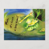 MANN ES IST EIN LANGES LEAP-JAHR POSTKARTE (Vorderseite)