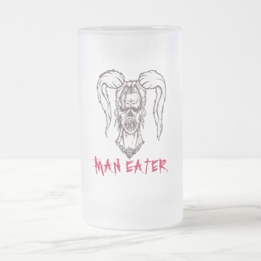 MANN-ESSER hohe mattierte Tasse (Mittel)