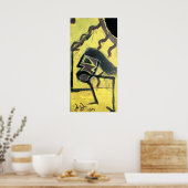 MANN FASST DIE SONNE POSTER (Küche)