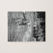 Mann-Fischen Puzzle (Horizontal)