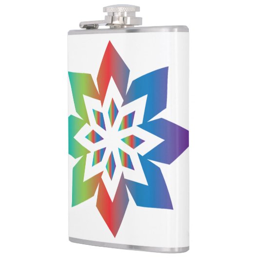 Mann Flachmann (Links)