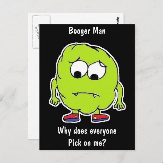 Mann! - Funny - Postcard Postkarte (Vorne/Hinten)