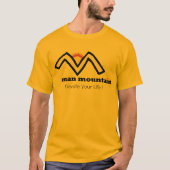 Mann-GebirgsT - Shirt (Vorderseite)