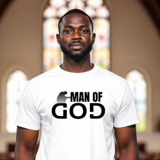 Mann Gottes - Betender Mann T-Shirt