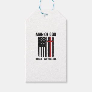 Mann Gottes Patriotisches Kreuz Christliches T-Shi Geschenkanhänger