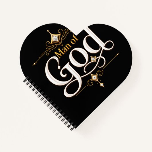 Mann Gottes Planer Notizblock (Vorderseite)