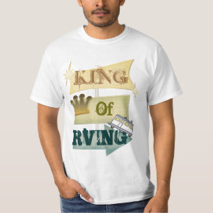 Mann Grunge RV-Campings-/RVING T-Shirt