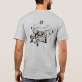 Mann herauf Freitag T-Shirt (Rückseite)