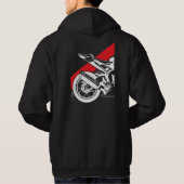 Mann Hondas CBR Hoodie - lassen Sie uns gehen (Rückseite)