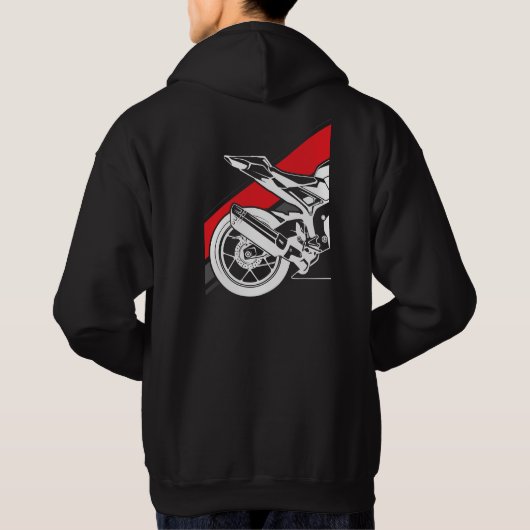 Mann Hondas CBR Hoodie - lassen Sie uns gehen (Rückseite)