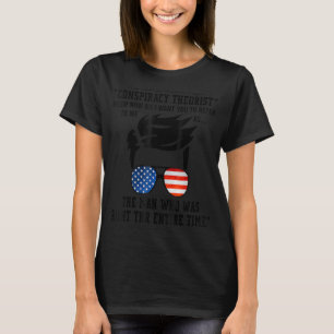 Mann I identifiziert sich nicht mehr als Verschwör T-Shirt