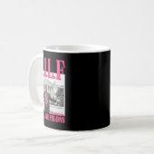 Mann I Liebe Felons Donald Trump Pink Funny 2024 E Kaffeetasse (Vorderseite Links)