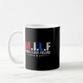 Mann I Liebe Felons Funny Trump Der Don Daddy Präs Kaffeetasse (Links)