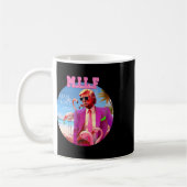 Mann I Liebe Felons Funny Trump Flamingo Pink 2024 Kaffeetasse (Links)