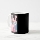 Mann I Liebe Felons Funny Trump Pink 2024 für Präs Kaffeetasse (Vorderseite Links)