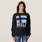 Mann I Liebe Finnland Sweatshirt (Vorne ganz)