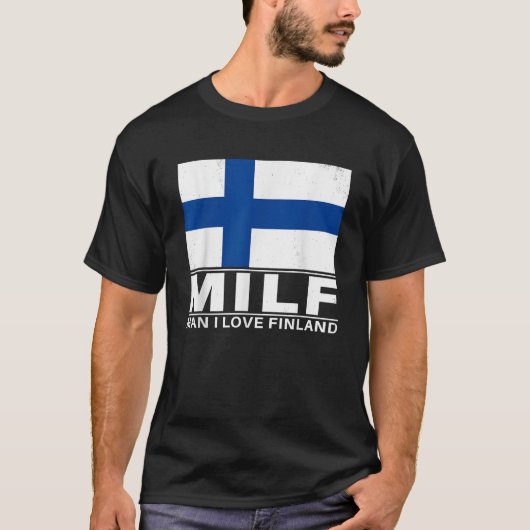 Mann I Liebe Finnland T-Shirt (Vorderseite)