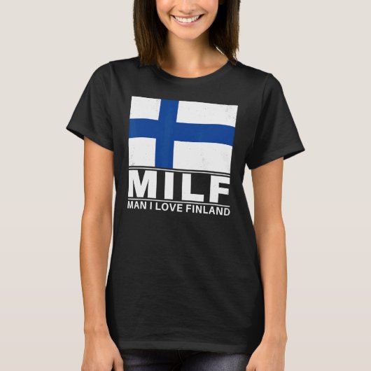 Mann I Liebe Finnland T-Shirt (Vorderseite)