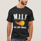 Mann I Liebe Fireball T - Shirt Geschenk T-Shirt (Vorderseite)