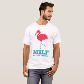 Mann I Liebe Flamingos T-Shirt (Vorne ganz)