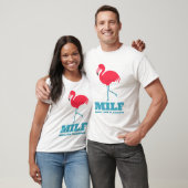 Mann I Liebe Flamingos T-Shirt (Unisex)