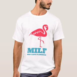 Mann I Liebe Flamingos T-Shirt