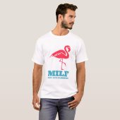 Mann I Liebe Flamingos T-Shirt (Vorne ganz)