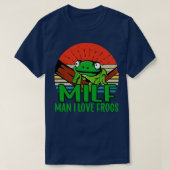 Mann I Liebe Frösche 2 T-Shirt (Design vorne)