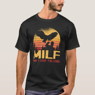 Mann, ich liebe Falken Vintage Vogel Falkner T-Shirt