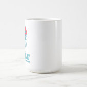 Mann, ich liebe Flamingos Kaffeetasse (Mittel)