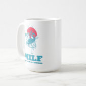 Mann, ich liebe Flamingos Kaffeetasse (Vorderseite Links)
