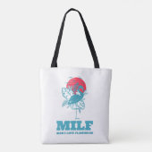 Mann, ich liebe Flamingos Tasche (Rückseite)