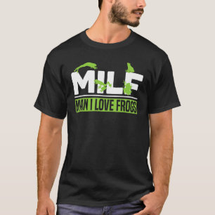 Mann, ich liebe Frösche Kaulquappe Amphibie Herpet T-Shirt
