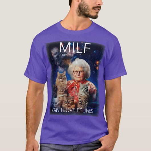 Mann, ich liebe Katzen T-Shirt (Vorderseite)