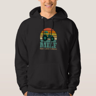 Mann, ich liebe Landwirtschaft-M.I.L.F-Lustige Aus Hoodie