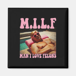 Mann, ich liebe verurteilte Trump-Shirt lustiges T Magnet