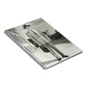 Mann im Anzug Notizblock (Rechte Seite)