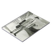 Mann im Anzug Notizblock (Linke Seite)