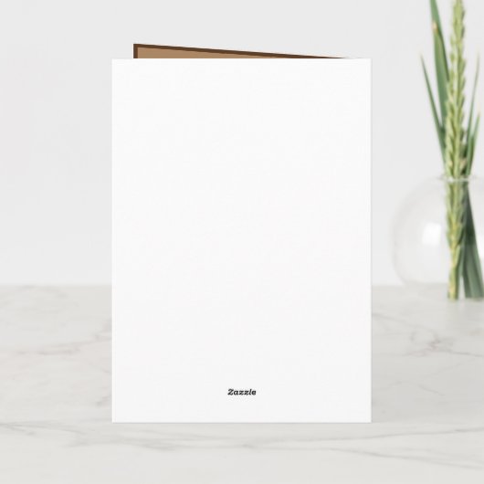 Mann im Bus Karte (Rückseite)