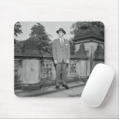 Mann im Hut Mousepad (Mit Mouse)