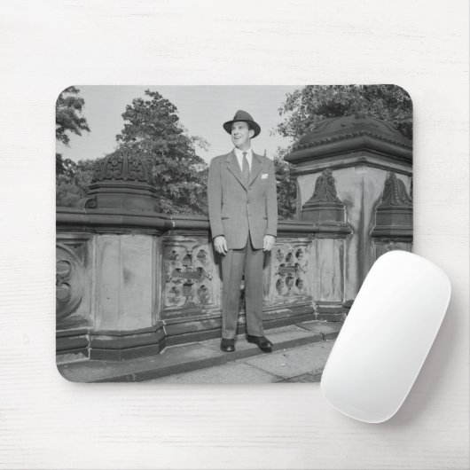 Mann im Hut Mousepad (Mit Mouse)