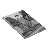 Mann im Hut Notizblock (Rechte Seite)