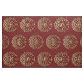 MANN IM LABYRINTH-Gold + Ihr Hintergrund Stoff (Fat Quarter (45,7 x 55,9 cm))