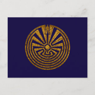 Mann im Maze, Reise durch das Leben, I'itoi, Postkarte