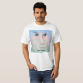 Mann im Mond T-Shirt (Vorne ganz)
