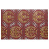 MANN IM Stammes- Silber des LABYRINTHS Gold + Ihr Stoff (Fat Quarter (45,7 x 55,9 cm))