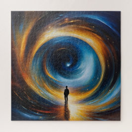 Mann in Bewegung Puzzle