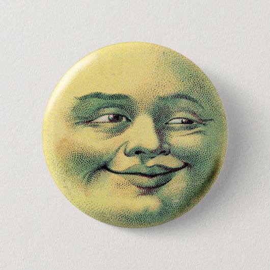 Mann-in-d-Mond Button (Vorderseite)
