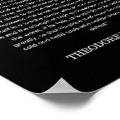 Mann in der Arena Theodore Roosevelt Poster (Ecke)